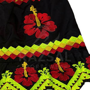 Jupes de broderie décontractées en coton de haute qualité pour femmes nouveau style respirant et prix de gros - Product Image 6