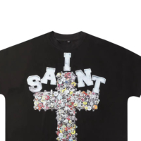 2025 nouveau t-shirt personnalisé de haute qualité Vintage lavé surdimensionné t-shirt pour vêtements de rue