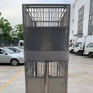 Animale in acciaio inox laboratorio gabbia di allevamento per cane coniglio scimmia maiale attrezzature veterinarie - Product Image 3