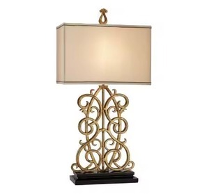 Lampe de table élégante en métal pour la décoration de la chambre à coucher, design moderne, éclairage élégant pour la maison et le bureau - Product Image 5