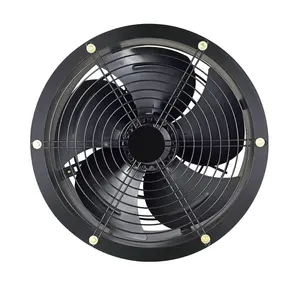 Rotore esterno tubo lungo condotto in metallo ventilatore 300mm assiale di scarico per la ventilazione della stanza