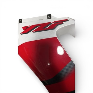 Original Silver Red Left Side Fairing <b>Kit</b> for Yamaha YZF R6 1999 2000 ABS Plastic Headlight Fairing - Product Image 4