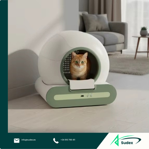 Sudex Large Size Smart Automatic <b>Cat</b> Litter <b>Box</b> Self Cleaning Multi <b>Cat</b> Use 65L Updated Design Odor Control WiFi Enabled System - Product Image 1