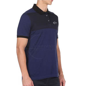 เสื้อยืดโปโลผู้ชายแบบลำลองเสื้อยืดโปโลสำหรับผู้ชายเสื้อยืดโปโลระบายอากาศได้โลโก้ออกแบบได้ตามต้องการ - Product Image 3