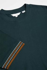 T Shirts Custom Color Best Quality 100 % Organic Cotton Custom Made Ringer College <b>Boy</b> T Shirts Made In Pakistan - Product Image 4