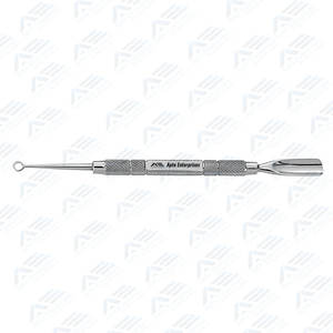 Empujador de cutículas de acero inoxidable de doble punta para mujer para belleza Empujador de cutículas de uñas Instrumentos de belleza Productos DE CUIDADO DE BELLEZA Herramientas - Product Image 2