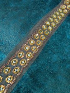 ลูกไม้ปักเลื่อมฝรั่งเศสสไตล์แอฟริกันสำหรับใส่ไปงานปาร์ตี้ผ้าลูกไม้ประดับด้วยหินและไข่มุกสำหรับออกแบบกูตูร์ - Product Image 2