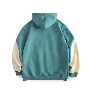 Sweat à capuche surdimensionné unisexe avec broderie personnalisée pour homme, haut de gamme à la peau ajustée - Product Image 3