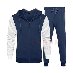 Ropa de entrenamiento ajustada con logotipo personalizado, chándal para hombre, conjunto de pantalones deportivos, chándal deportivo personalizado para hombre - Product Image 2