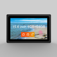 Pantalla táctil HD de grado industrial 12 \ "15 \" 17 \ "19 \" Monitor LCD de marco abierto Panel de alto brillo PC Pantalla de caja de metal resistente