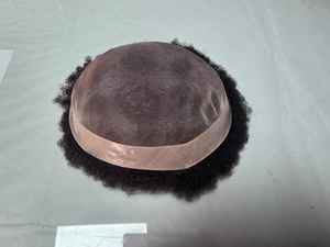 Prótesis Capilar Afro Taz con Base Mono para Hombre - Negro Africano Bangladesí - Product Image 5