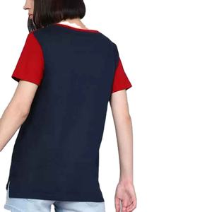 Camisetas deportivas transpirables personalizadas para mujer, camisetas de cuello redondo para gimnasio - Product Image 1