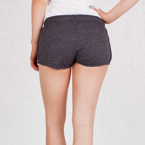 Pantalones cortos elásticos transpirables de talla grande para mujer hechos a medida, 100% algodón, ajustados, para entrenamiento, para correr, verano, gimnasio, calle - Product Image 2