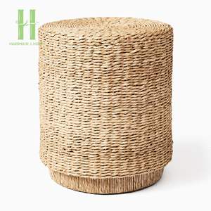 Nouveaux modèles de table d'appoint en jonc de mer conception OEM personnaliser décor à la main meubles de maison de l'usine du Vietnam directement - Product Image 1