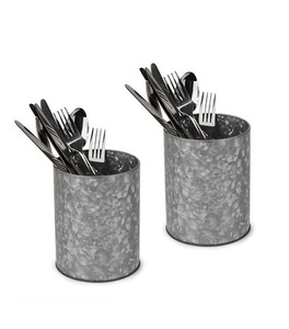 Porte-couverts galvanisé de la meilleure qualité design vintage décor à la maison vaisselle de table support de rangement des couverts pour les grandes ventes porte-couverts - Product Image 6
