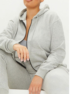 2025 gros personnalisé femmes coton respirant sweats à capuche personnalisés unisexe haute qualité plaine femmes à la mode - Product Image 3