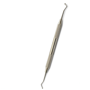 Pulidor Dental para Rellenos de Amalgama, Instrumentos en Forma de Higo, Acero Inoxidable, Empuñadura Moleteada, Herramientas Quirúrgicas de Clase I Plateadas - Product Image 4