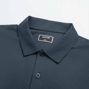 Aristino เสื้อโปโลผู้ชายผ้าแจ็คการ์ด APS092AS3สไตล์ธุรกิจแบบปกติ - Product Image 2