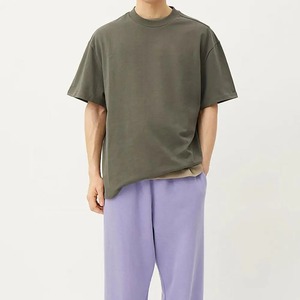 Vente en gros 100% coton T-shirt pour homme meilleure qualité doux respirant antibactérien coupe ample haute demande - Product Image 3