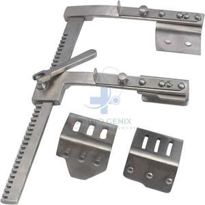 Prix usine qualité manuel 2 lames écarteur de nervure écarteur Burford Finochietto 10to12 pouces ensemble d'instruments en acier inoxydable - Product Image 1