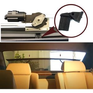 Juego de Soportes para Cortina Trasera Parasol Compatible con BMW E38/E39/E46 y Mercedes W140/W124/W210/W211, Nuevo OEM 67656916270 - Product Image 2