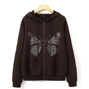 Mejor Material hecho Hombres Rhinestones Sudaderas con capucha Color sólido Hombres Rhinestones Sudaderas con capucha Hombres ligeros Rhinestones Sudaderas - Product Image 1