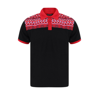 T-shirt Polo à manches courtes en coton pur - Product Image 5