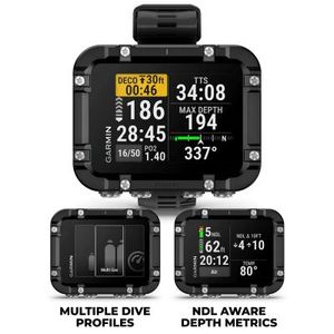 Ordinateur de plongée robuste Garmin Descent X30, GPS de surface - Product Image 2