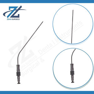 ท่อดูดแบบดึงกลับได้ ความยาว 220 มม. ทำจากสแตนเลส เครื่องมือผ่าตัด ได้รับการรับรองมาตรฐาน CE ผลิตในปากีสถาน - Product Image 3