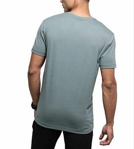 เสื้อยืดแขนสั้นทรงหลวมสำหรับผู้ชายคอลเลกชั่นฤดูร้อนออกแบบโลโก้ได้ตามต้องการ - Product Image 2