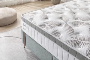 Ensemble de chambre à coucher avec matelas en mousse à mémoire de forme orthopédique hypoallergénique moderne et confortable Cardinya ARLON COFFREE sans granulés - Product Image 2