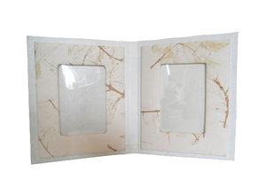 กรอบรูปกระดาษคอตตอนทำมือขายดีสมุดบันทึกสองรูปพร้อมการแสดงผลสดดีไซน์สวย - Product Image 2