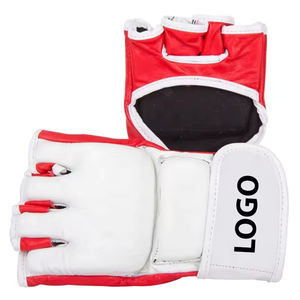 Gants de MMA en cuir PU professionnels en gros avec protection UV, logo personnalisé et usage commercial - Haute qualité - Product Image 1