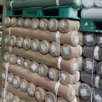 Tela Venecia Hecha en Corea, Retiene la Forma, Poliéster y Elastano, Transpirable, Elástica, Duradera, Multicolor, Lote en Existencia