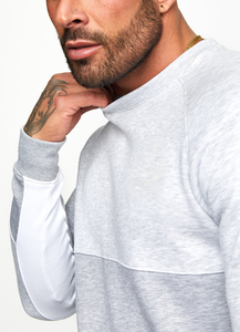 2024 venta al por mayor invierno otoño polar transpirable OEM personalizado impreso bordado Logo liso hombres cuello redondo sudaderas - Product Image 4
