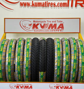 KUMA Marque K104F Tailles de pneus de moto de haute qualité 70/90-17 80/90-17 70/100-17 Nouveau boîtier de chambre à air certifié ISO 6 mois - Product Image 5