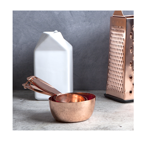 ถ้วยตวงทองแดงคุณภาพเยี่ยม ทำด้วยมือ ปรับแต่งได้ สำหรับทำอาหารและอบขนม ใช้ในบ้าน โรงแรม และครัว - Product Image 1