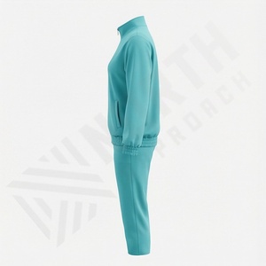 Meilleur fabricant, design de qualité supérieure, survêtement oversize pour femmes, vêtements de sport décontractés, coupe ample régulière, ensembles de jogging oversize pour femmes - Product Image 3