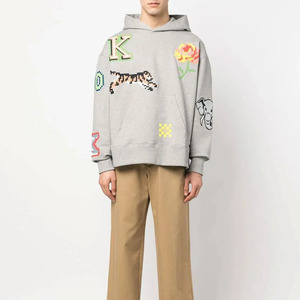 Marca privada Diseño único Impresión Precio al por mayor Sudaderas con capucha unisex Estilo de calle clásico Sudaderas con capucha para unisex - Product Image 1