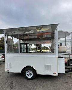 Livraison gratuite Remorque à pizza mobile au bois de 10 pieds Entièrement équipée Cuisine de pizzeria en plein air pour la vente de nourriture de rue et les entreprises de traiteur - Product Image 6