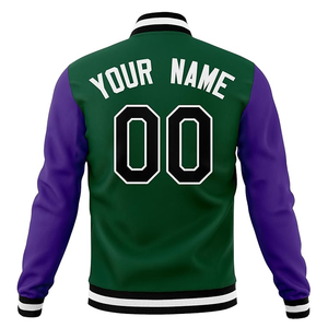 Chaqueta de béisbol universitaria personalizada de tendencia de alta calidad, Cazadora bomber dividida, ropa de invierno ligera Letterman 3D para adultos y jóvenes - Product Image 2