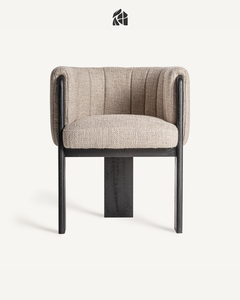 Silla de Comedor Loravessa de Madera de Teca Sólida, Muebles de Comedor de Madera de Lujo, Hechos a Mano, Modernos, Ecológicos, para Exteriores - Product Image 4