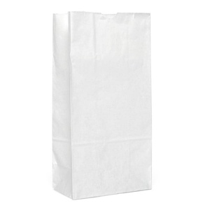 Bolsas de Papel Kraft Blancas Clásicas con Asas de Algodón para Uso Industrial, Exhibición de Alimentos, Manualidades, Tipo de Papel Personalizable - Product Image 3