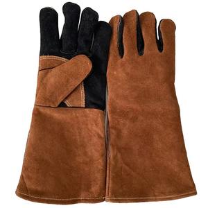 Leather Safety Work <b>Gloves</b> <b>Welding</b> Work Protection Bus Driving <b>Gloves</b> Men Real Solid Sheepskin <b>Welding</b> <b>Gloves</b> - Product Image 1