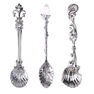 Ensemble de couverts de luxe décoratifs pour la cuisine Ensemble de couverts en acier de qualité exclusive Design royal pour décoration de restaurant - Product Image 1