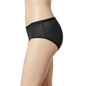 กางเกงในเอวสูงสำหรับผู้หญิงชุดชั้นในผ้าเฮอร์ริ่งโบนควบคุมปานกลางระบายอากาศได้ดีกางเกงในเอวสูงยืดสบายสำหรับสวมใส่และสร้างรูปร่างในชีวิตประจำวัน - Product Image 3