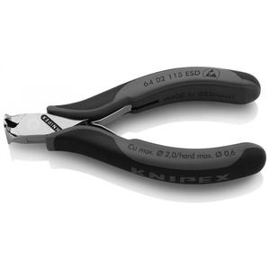 คีมตัดปลายสายไฟ Knipex Electronics หัวขัดเงา พร้อมด้ามจับหลายส่วนประกอบ ป้องกันไฟฟ้าสถิต - Product Image 1