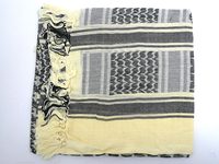 100% Katun Kustom Bernapas Syal Kamuflase Gurun Shemagh Palestina Arab Wrap OEM ODM Hijab Timur Tengah 170 gram