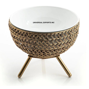 Metal Fancy Chocolate Bowl Creative Design Handmade <b>Sweet</b> Bowl Customized Size Luxury New Fancy Chocolate Bowl - Product Image 2