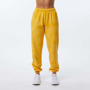 Pantalones Deportivos para Mujer, Tela Suave de Poliéster/Algodón, Corte Holgado, Ropa Deportiva Informal, Proveedor Mayorista con Logotipo Personalizado OEM - Product Image 2